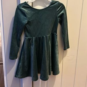 Tea collection toddler girls velvet ballet dress